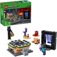 LEGO Minecraft set d'aventure avec portail du Nether et de l'End 192 pièces-3