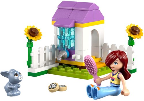 LEGO Friends set de jardin avec clapier à lapins - jouet de construction-2