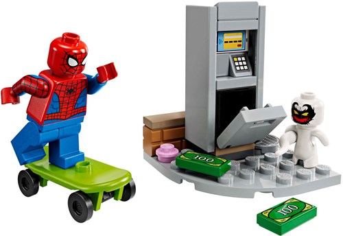 LEGO Super Heroes set de construction Spider-Man vs Anti-Venom braquage 30725 Marvel-2