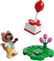 LEGO set de construction Animal Crossing Tom Nook avec cadeau volant 30731-2