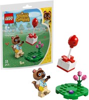LEGO set de construction Animal Crossing Tom Nook avec cadeau volant 30731-3