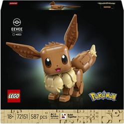 LEGO Pokémon set de construction Évoli - 72151 - Cadeau déco gaming