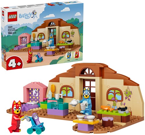 LEGO Bluey École set de construction avec Rusty et Bluey - Jouet pour enfants-3