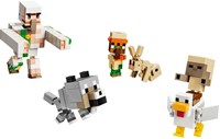 LEGO Minecraft set de construction Attaque du désert du Jockey de poulet avec figurines 21592-2