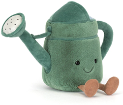 Jellycat peluche Amuseables Watering Can jouet vert en polyester