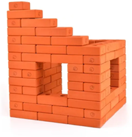 Birdito EVA foam bakstenen Orange set Building set P142491-2