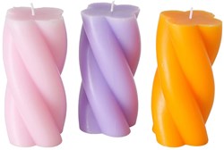 Boltze Home bougie twist bougie torsadée H14cm décoration tendance