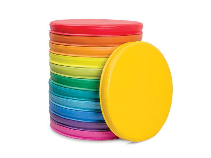 Softplay zitkussentjes set van 12