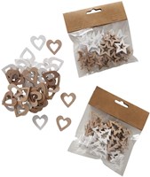 Boltze Home confettis décoratifs or 48 pièces set intérieur luxe