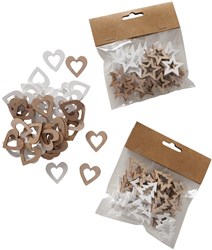 Boltze Home confettis décoratifs or 48 pièces set intérieur luxe