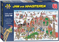 Puzzle Jan van Haasteren Santa's Village 5000 pièces puzzle cartoon
