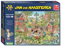 Jumbo puzzle 1000 pièces Jan van Haasteren Fête de la mi-été paysage