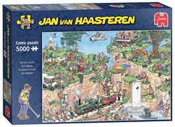 Jumbo puzzle Le Parcours de Golf Jan van Haasteren 5000 pièces cartoon