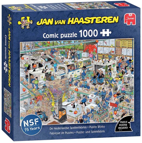 Jumbo puzzle Jan van Haasteren 1000 pièces - puzzle
