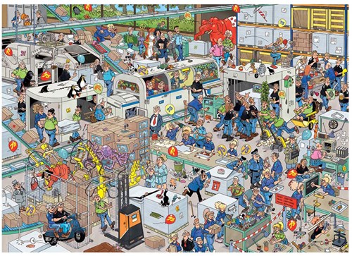 Jumbo puzzle Jan van Haasteren 1000 pièces - puzzle-2