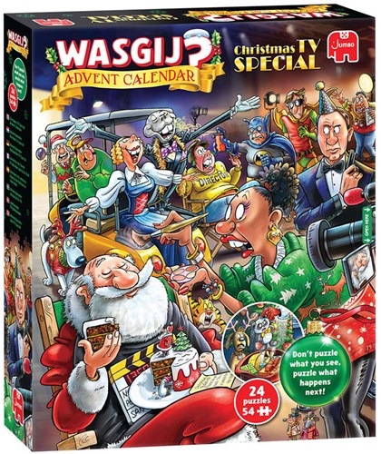 Wasgij Adventkalender Kerstmis TV Special