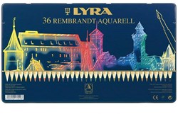 Caran d'Ache coffret crayons aquarellables Rembrandt 36 couleurs métal