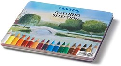 Lyra crayons de couleur Super Ferby laqués assortiment Astoria multicolore