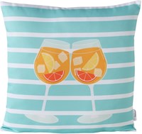 Boltze Home coussin décoratif Summer Spritz 45x45cm style méditerranéen