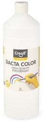 Creall gouache blanche 1000ml - peinture enfant pour peindre