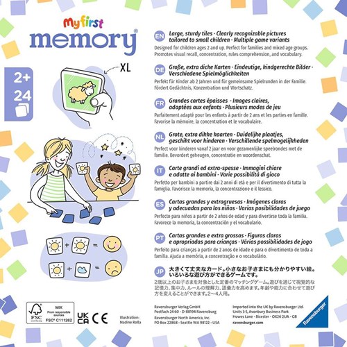 Ravensburger jeu de mémoire véhicules - jouet éducatif-2