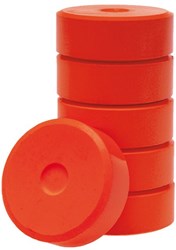 Collall bloc d'aquarelle orange - peinture loisirs créatifs