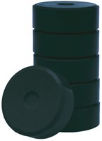 Collall bloc d'aquarelle noir - peinture pour créations artistiques - 6 pièces
