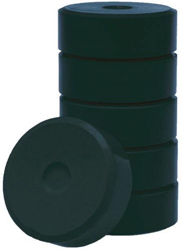 Collall bloc d'aquarelle noir - peinture pour créations artistiques - 6 pièces