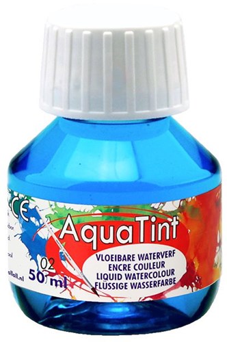 Collall aquarelle aqua tint bleu clair 50ml - peinture créative loisirs