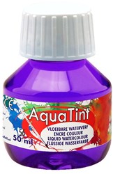 Collall aquarelle aqua tint violet - peinture créative 50ml