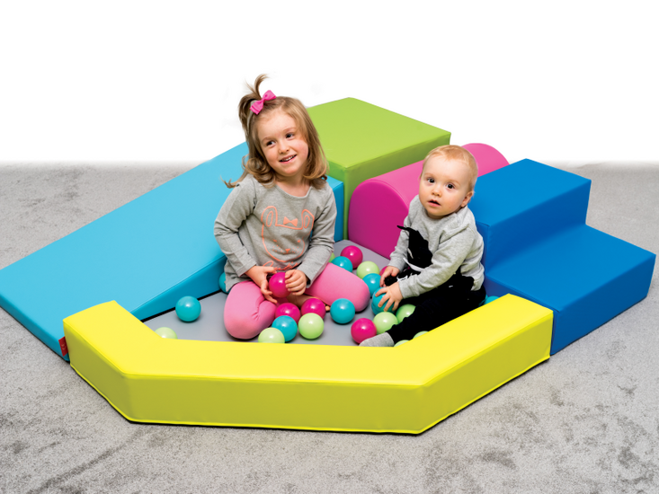 Softplay peuterspeeleiland hoek