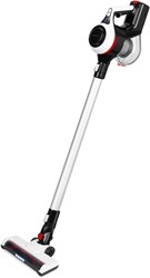 Aspirateur balai sans fil Emerio filtre HEPA 1,2L blanc noir 130W