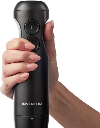 Inventum mixeur plongeant set appareil de cuisine noir 350 watts avec fouet et hachoir-3