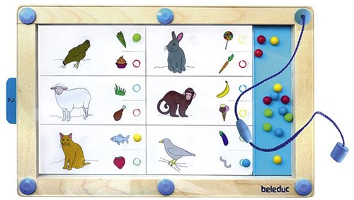Beleduc jeu magnétique en bois LogiPlay jouet éducatif enfants-2