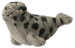 The Puppet Company marionnette à doigt phoque - gris - jouet peluche
