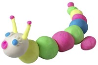 Creall pâte à modeler pastel - ultra soft clay 1100g pour enfants-3