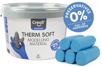 Creall pâte à modeler bleue - pâte souple pour enfants - 2000 grammes-2