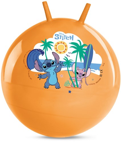 Mondo ballon sauteur Stitch 50cm jouet coloré pour enfants