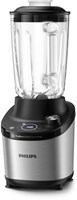 Philips blender haute vitesse 1500W - grand bol en verre 1,8L - noir