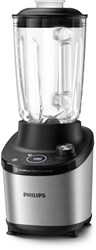 Philips blender haute vitesse 1500W - grand bol en verre 1,8L - noir