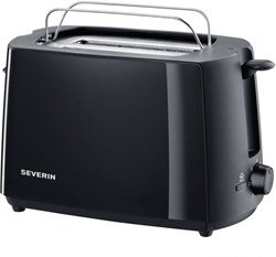Severin Grille-pain noir 700W - Automatique avec réglage du brunissage