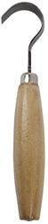 Creativ Company couteau cuillère stéatite 16 cm avec manche en bois