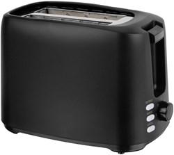 Daily Home grille-pain 2 tranches noir avec 7 niveaux de brunissage