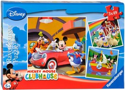 Ravensburger puzzle Mickey Mouse puzzle enfant 3x49 pièces Disney