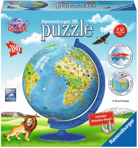 Ravensburger 3D puzzle Globe (ENG) 180p