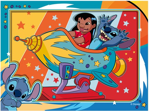 Ravensburger Disney Stitch puzzle 4en1 - puzzle enfant carton-3