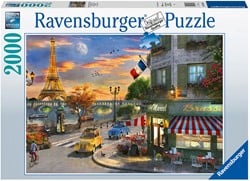 Ravensburger Puzzle 2.000 pièces Soirée romantique à Paris