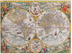 Ravensburger puzzle mappemonde 1594 - puzzle 1500 pièces