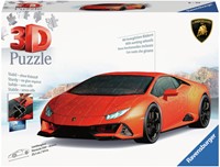 Ravensburger Lamborghini Huracan Evo puzzle 3D orange 108 pièces voiture
