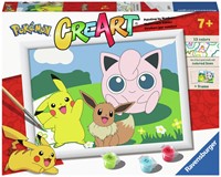 CreArt Schilderen op Nummer - Pokemon Classics